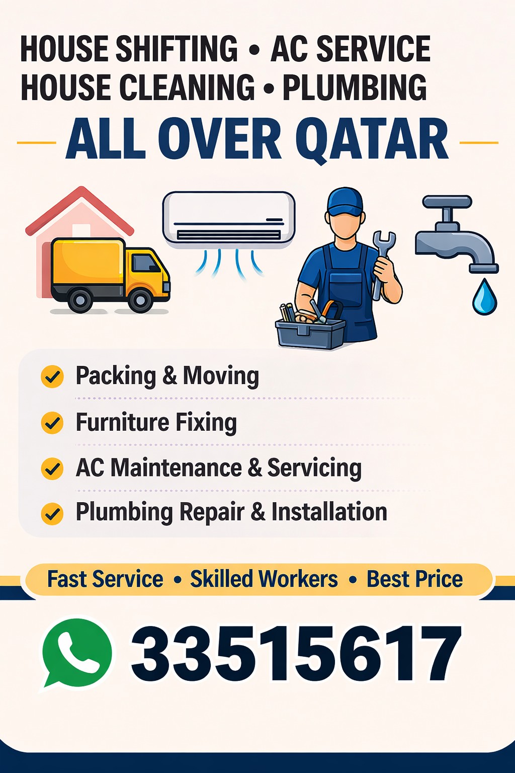 Doha Mover's & Maintenance Service's 24/7 - الأعمال السابقة 19