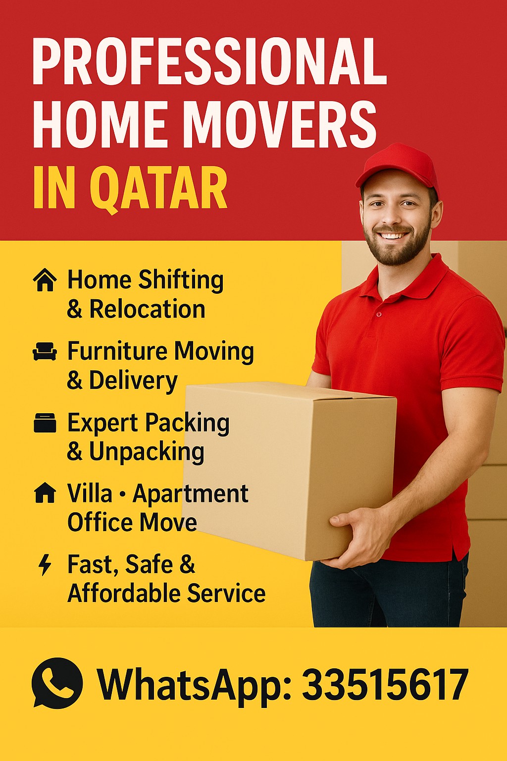 Doha Mover's & Maintenance Service's 24/7 - الأعمال السابقة 1