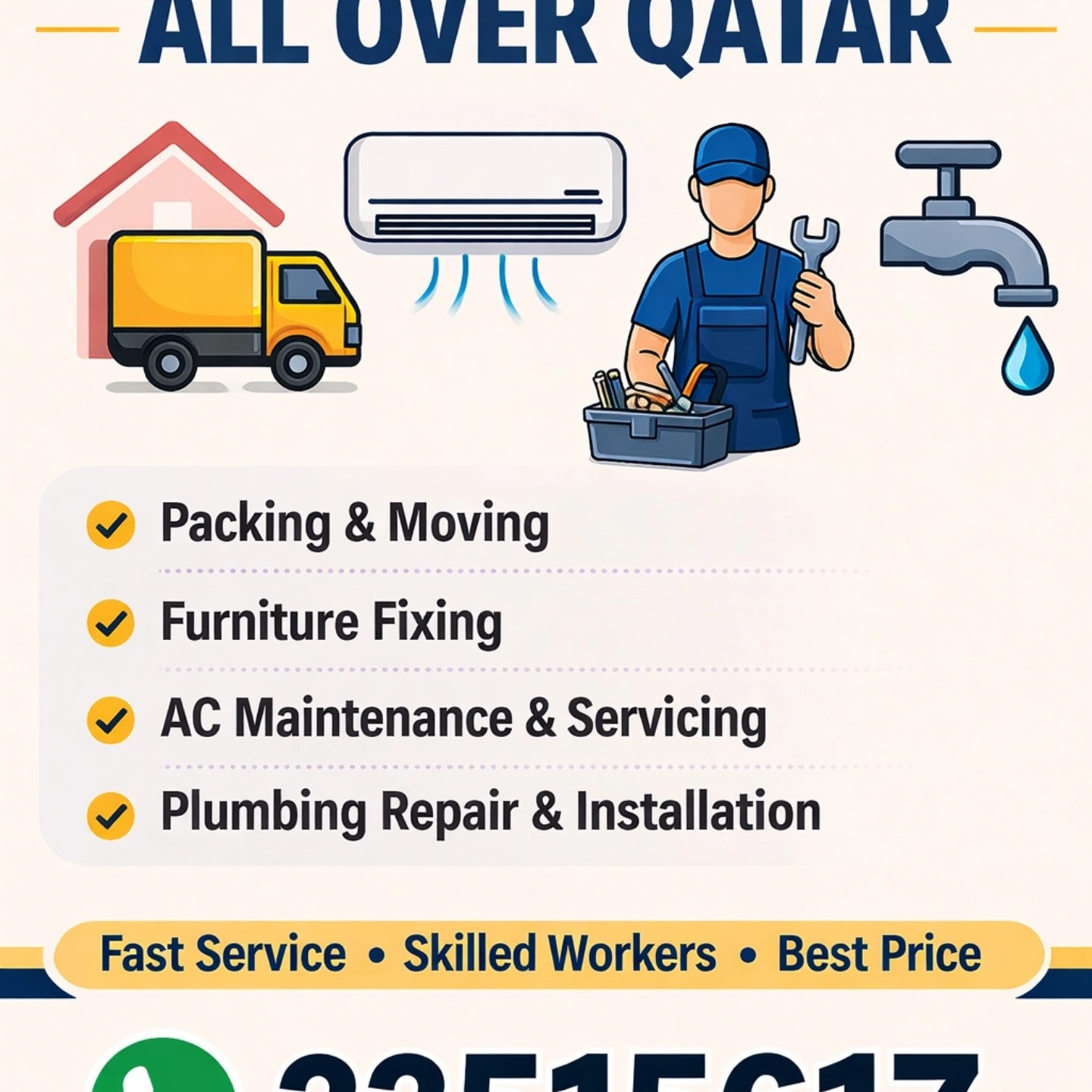 Doha Mover's & Maintenance Service's 24/7 - الأعمال السابقة 17