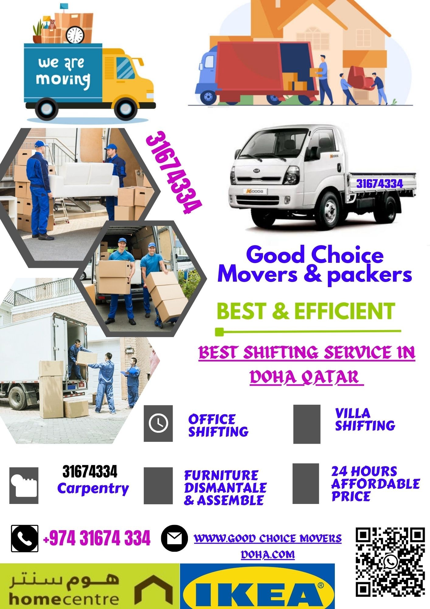 Good Choice Movers & packers - الأعمال السابقة 1