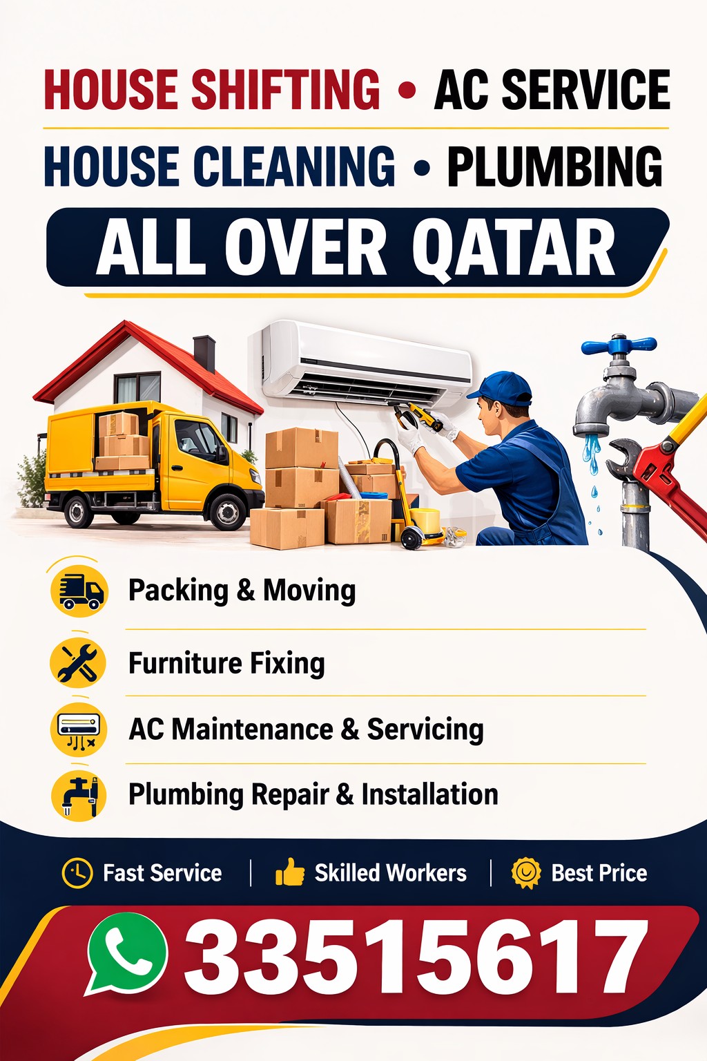 Doha Mover's & Maintenance Service's 24/7 - الأعمال السابقة 18